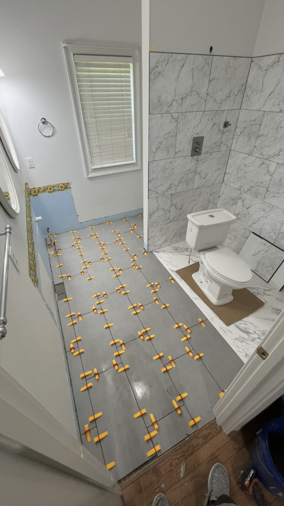 Bathroom Remodel In Progress